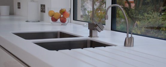 Acrylic kitchen worktops